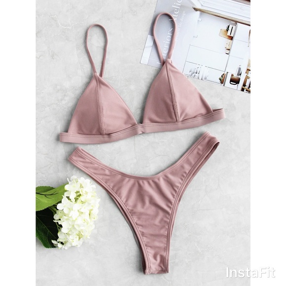 Other - Blush pink bikini set